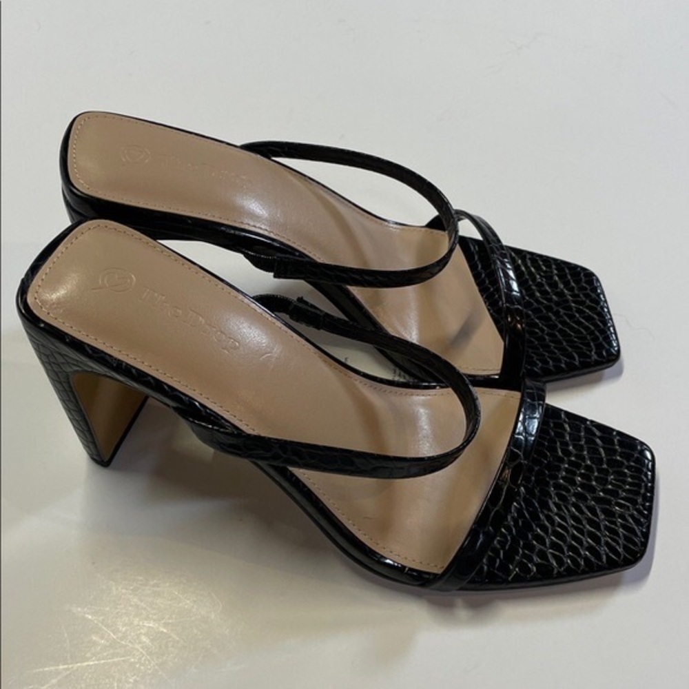 Black Strappy Heels